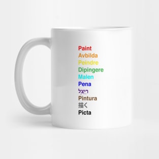 Paint translation Mug